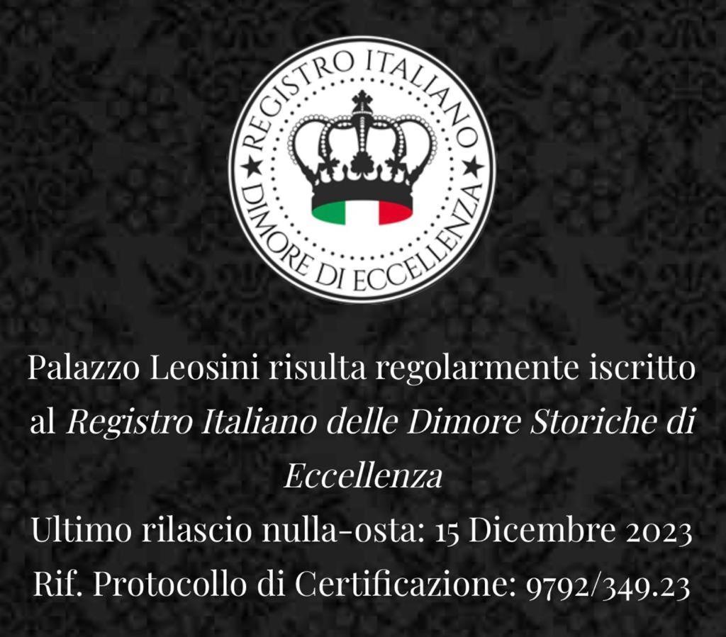 ל'אקווילה Ginevra Boutique Rooms - Palazzo Leosini - Residenze D'Epoca מראה חיצוני תמונה